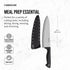 Farberware Edgekeeper 8-Inch Chef Knife - Self-Sharpening High Carbon-Stainless Steel Kitchen Knife