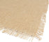 DII Jute Burlap Collection Kitchen Tabletop Placemat Set, 13x19, Solid Natural, 6 Count