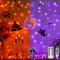 suddus Color Changing Curtain Lights for Halloween, 200 LED 6.5ft x 6.5ft