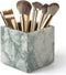 Real Luxurious Natural Marble Toothbrush Holder & Makeup Brush Organizer & Pen