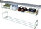 Fliqor Expandable Hanging Shoe Rack for Closet, 2 Pack Retractable Metal Under Shelf