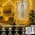 2 Pack 33ft 100 8 YEGUO Battery Operated String Lights Indoor, Each LED Twinkle Fairy Lights for Bedroom with Remote