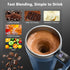 18 oz Self Stirring Coffee Mug with Temperature Display, Rechargeable Self Stirring Mug with Lid, Automatic Self