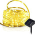 lychee Solar Rope Lights Outdoor, 16.5ft 50LED Waterproof Solar Power String, Ideal for Home Garden Party Wedding