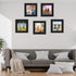 15 Pack 12x12 8x8 Black Picture Mats, Frame Mattes for Pictures Display Photo Frame Mat Core Bevel Cut Mat Board Show