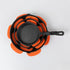 Pot/Pan Protectors, Set of 3, Dia. 8" 10" 12" Orange