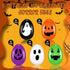Libima 200 3" Pcs Easter Eggs Plastic Eggs with Ghost Easter Skull Empty Bulk Fillable for Egg Hunt Party Favors Basket
