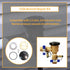 720A Bonnet Repair Kit for Pressure Vacuum Breaker, Compatible with Sizes 1/2", 3/4", 1"