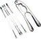 Qidol Stainless Steel Nuts Cracker Seafood Nutcracker Tool, Walnut Pecan Shellfish Crab Claw