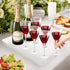 WOWBOX 3 pcs Serving Tray for Entertaining, Reusable Plastic Platters for Fruit, Cookies, Snacks, Kitchen & Parties