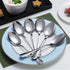 Kyraton 6 Pieces 7.5" Stainless Steel Dinner Spoons, Soup and Dessert Spoons Set