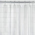 iDesign Vinyl Shower Liner, PVC-Free Curtain with Magnets, Long, Clear