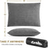 Ivellow Memory Foam Travel Pillow - Compressible Camping Pillow for Adults and Kids, Compact and Supportive