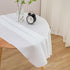 36 36 Inch 20-30 Inch sancua Small Square Tablecloth x White (Fits Tables), Stain and Wrinkle Resistant Washable Fabric