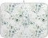 Green Leaves Dish Drying Mat for Kitchen Counter, Super Absorbent Reversible Microfiber Protector Pad, Medium 16x18 inch