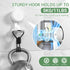 Hooks-2PACK 2pack LUXEAR Suction Hooks Powerful Vacuum Suction Cup Razor Single White