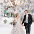 Cheerland Winter Wonderland Iridescent Snowflake Hanging Garland Decorations, Holographic Paper Snowflakes for Christmas