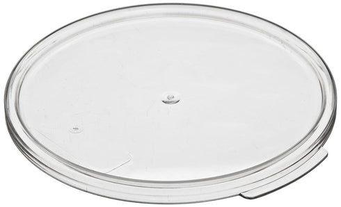 Cambro RFSCWC6 Camwear Clear Polycarbonate Round Lid for 6 qt and 8 qt Capacity Food Storage Container