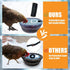 500W Kardeep Bird Bath Heater, Cast Aluminum Submergible Stock Tank Heater De-icer Thermostatic Control Chicken Water