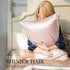 100% Mulberry Silk Pillowcase for Hair and Skin, 22 Momme Pure Natural Silk Pillow Case with Zipper, Light Pink, Queen