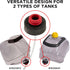 Replacement Cap and Insert for Water Tank for Various Bissell Carpet Cleaners Fits Models 2505, 3624, 2458, 2891, and 3194
