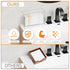Bathroom,Home,Counter Commercial Cq acrylic Multifold Paper Towel Dispenser & Box for Top or Wall Mount, Clear Paper