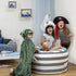 2 1 100% SMART WALLABY Stuffed Animal Storage Bean Bag Chair | Sizes in | Cotton Washable Kids Plush Toys Organizer |