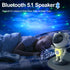 yiHuiya Galaxy Projector, Star Projector for Bedroom, Night Lights for Kids Room, Bluetooth Speaker Ceiling Projector