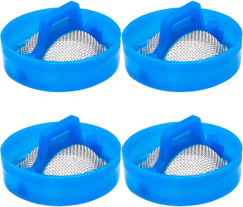 4pcs Water Inlet Valve Filter for Washer, Washing Machine Water Filter Screen, Replacement Repair Kit for Haier
