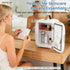 4L/4.23QT 12V NEWBULIG Mini Fridge for Bedroom, Office & Car, Portable Mini Refrigerator for Skincare with Handle