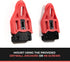 Spartan Mounts Compatible with Peloton and Delta Spin Bike Shoes | Workout Gear Bike Shoe Storage and Wall Display, Low
