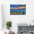 Blue Ridge Mountain Wall Art, Sunrise Smoky Mountains Nature Forest Photo Prints for Living Room Decor