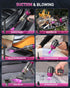 EYYA Handheld Car Vacuum Cleaner Cordless, 15000PA High Power Mini Vacuum & Air Duster with LED Light
