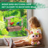 Window Bird Feeder, Metal Bird Feeder with Wide View, Strong Suction Cups, Wild Bird Feeders for Bird Watching Gifts