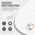 King Size Quilted Fitted Mattress Pad, Waterproof Soft Protector, Deep Pocket