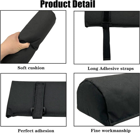 Arm Rest Pads for Zero Gravity Chair, Zero Gravity Chair Cushion with Long Adhesive Strips, Comfort Folding Antigravity