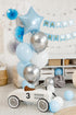 Treasures Gifted Chrome Metallic Silver Balloons - 12 Inch Large Silver Balloons, 36 Pack Bulk
