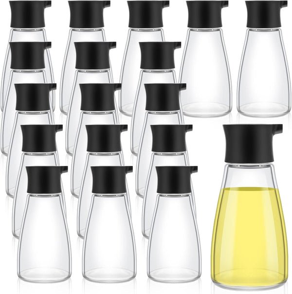 Tanlade 18 Pcs Soy Sauce Dispenser Leakproof Cruet Dispenser Set Small Sauce