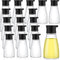 Tanlade 18 Pcs Soy Sauce Dispenser Leakproof Cruet Dispenser Set Small Sauce