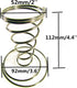 Stainless Steel Pizza Cone Holder Stand, Ice Cream Cone Holder (2 pcs)
