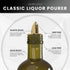 12 Pack 4 ESATTO Classic Bottle Pourers, Liquor Pourers for Alcohol, Olive Oil, Bartender Accessories Includes Liquor