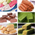 JOERSH 2pcs Granola Bar Mold, Rectangle Silicone Candy Molds for Baking Energy Bars, 12-Cavity Butter Mould
