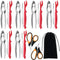 Seafood Cracker Tools, 21 Pcs Crab Leg Crackers and Tools, 6 Crab