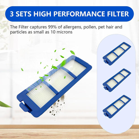 eufy Robovac Replacement Parts, G35+ G40+ Hybrid Accessory Kit with 6 Dust Bags, 4 Side Brushes, 3 Filters, 1 Roller