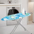 Flashideas Floral Print Ironing Board Cover and Pad - 15x54 Inch Standard Cover with Elastic Edge, Scorch Resistant