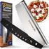 KitchenStar 16-Inch Pizza Cutter Rocker Blade - Sharp Stainless Steel Slicer Knife with Protective Cover, Dishwasher