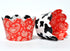 Cow and Bandana Cupcake Wrappers - Set of 24 Reversible for Kids Birthday Parties, Baby Showers, Farm Events