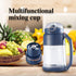 Portable Blender - Personal Size Blender for Shakes and Smoothies with 8 Ultra Sharp Blades, 12 Oz Mini Blender USB Rechargeable for Travel/Picnic/Office/Gym by Vessena