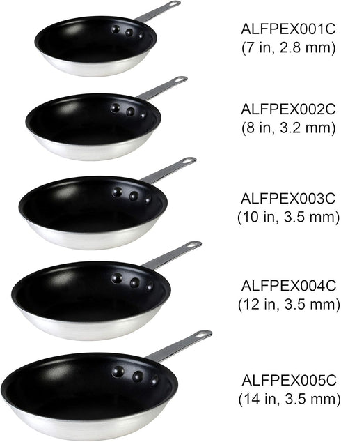 Thunder Group Professional Quantum II Nonstick Fry Pan, 7 Inch, Aluminum Alloy