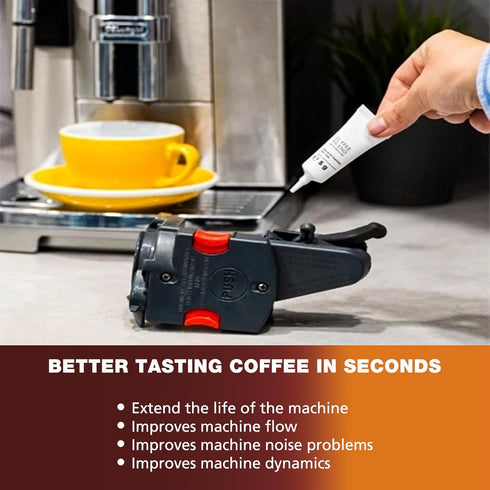 4 Pack Espresso Machine Grease, 5g Tube Coffee Oil, Silicone Maintenance Kit for All Espresso Machines